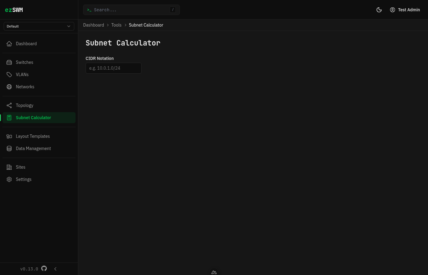 Subnet Calculator